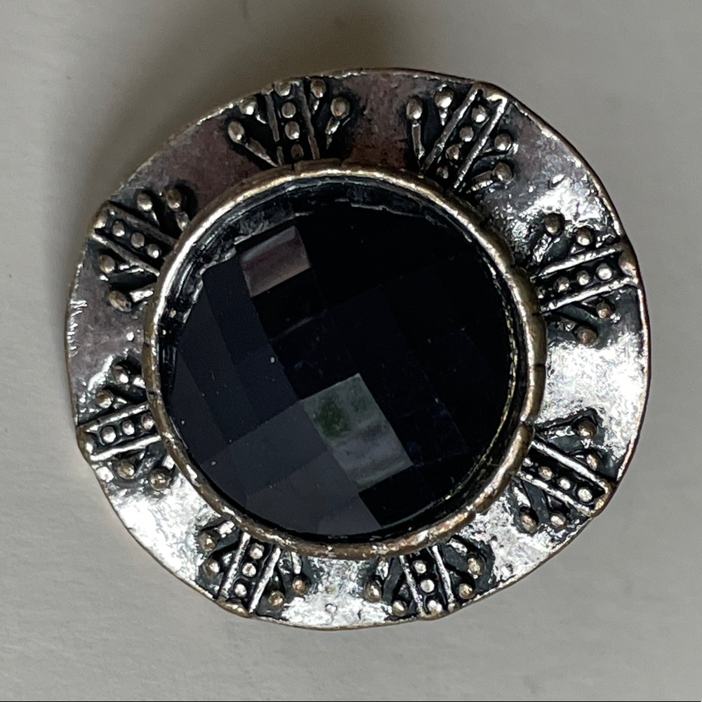 Vintage Statement Ring Adjustable - image 3